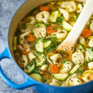 Chicken Tortellini Soup