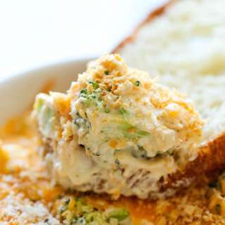 Baked Broccoli Parmesan Dip