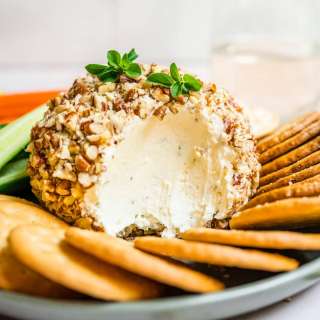 Garlic Parmesan Cheese Ball
