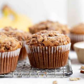 Praline Banana Muffins
