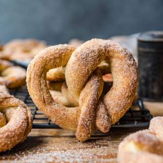 Cinnamon Sugar Pretzels