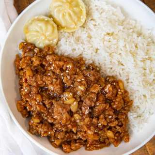 Ground General Tso's Chicken