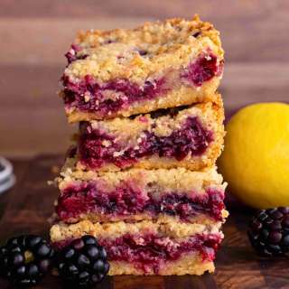 Blackberry Crumb Bars