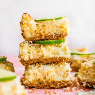 Pina Colada Cheesecake Bars