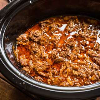 Slow Cooker Shredded Beef