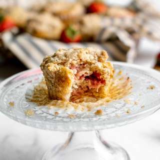 Strawberry Crumb Muffins