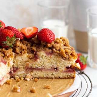 Strawberry Cream Cheese Coffee Cake