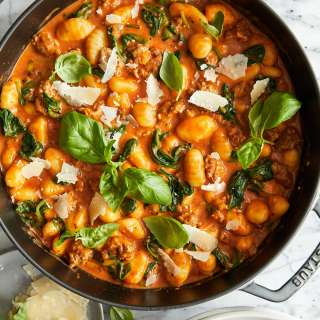 Creamy Sausage Gnocchi