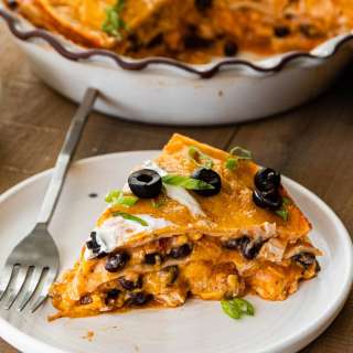 Chicken Tortilla Pie