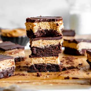 Peanut Butter Truffle Brownies