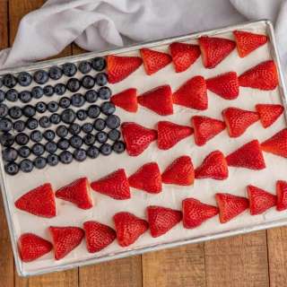 American Flag Cake