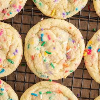 Birthday Cake Cookies