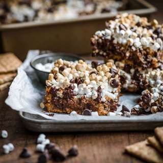 Chewy S'mores Magic Bars