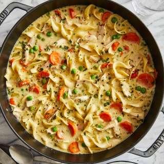 Creamy Chicken Noodle Soup
