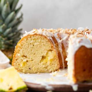 Pina Colada Bundt Cake