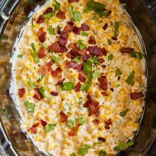 Slow Cooker Corn and Jalapeno Dip
