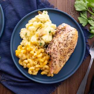 Oven Baked Split Chicken Breasts (Bone-In)