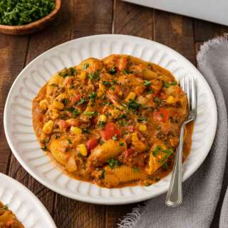 Tex-Mex Cheesy Beef Pasta