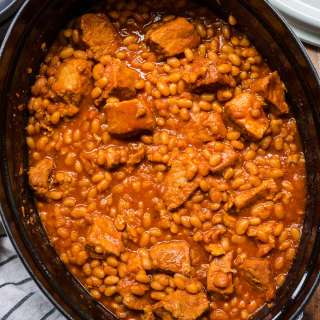Roast Pork and Beans