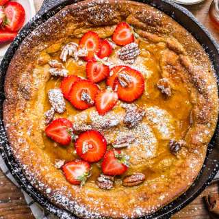 Pumpkin German Dutch Baby Pancake