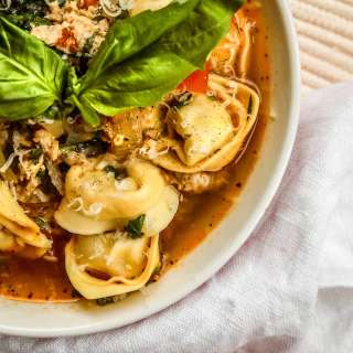 Italian Sausage Tortellini Soup