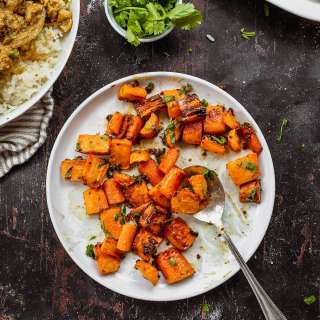 Indian Spiced Honey Roasted Carrots