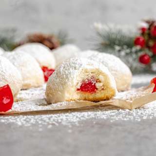 Cherry Snowballs