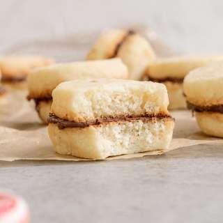 Peppermint Sandwich Cookies