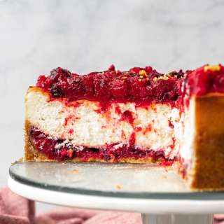 Cranberry Cheesecake