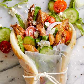 Sheet Pan Chicken Gyros