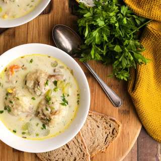 Turkey Dumpling Soup