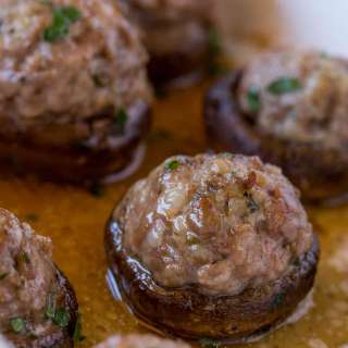 Easy Sausage Stuffed Mushrooms