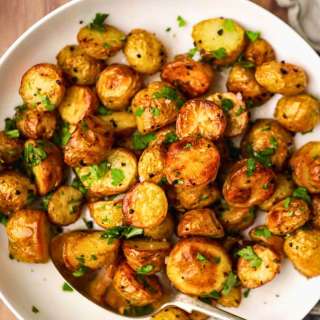 Garlic Butter Roasted Potatoes