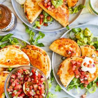 Mini Chicken Quesadillas