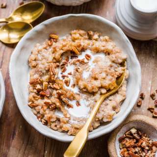 Brown Sugar Apple Whole Grain Bowl