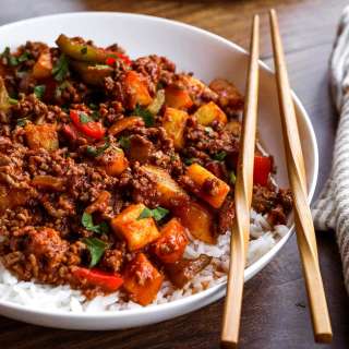 Sweet and Sour Ground Beef