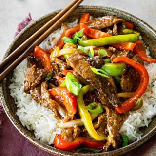 Easy Pepper Steak
