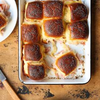 Ham and Swiss Sliders