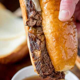 Slow Cooker French Dip Sandwiches