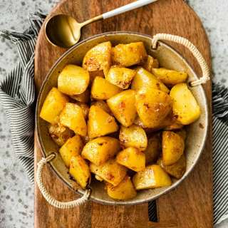 Honey Mustard Roasted Potatoes