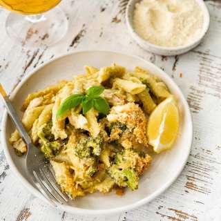 Chicken Broccoli Pasta Bake