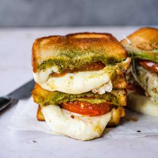 Caprese Grilled Cheese