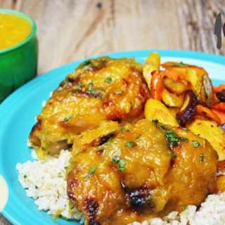 Mango Habanero Glazed Chicken