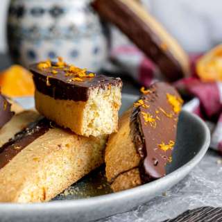 Dark Chocolate Orange Biscotti