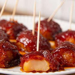 Bacon Wrapped Water Chestnuts