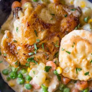 Slow Cooker Crispy Chicken Pot Pie