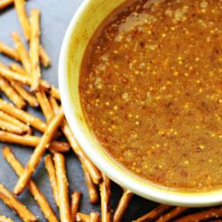 Raspberry Honey Mustard Pretzel Dip (Harry & David Copycat)