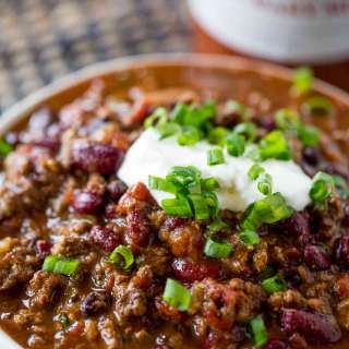 Slow Cooker Beef Chili