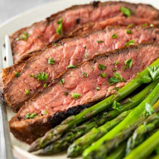Marinated Flank Steak (Stove or Oven)