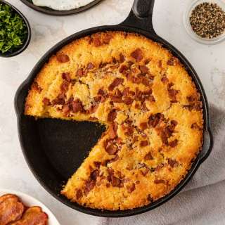 Skillet Bacon Cornbread